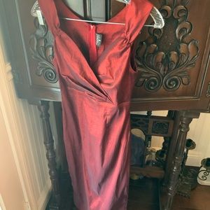 Rock Steady Ruby Red “Lady Love Song” Wiggle Dress